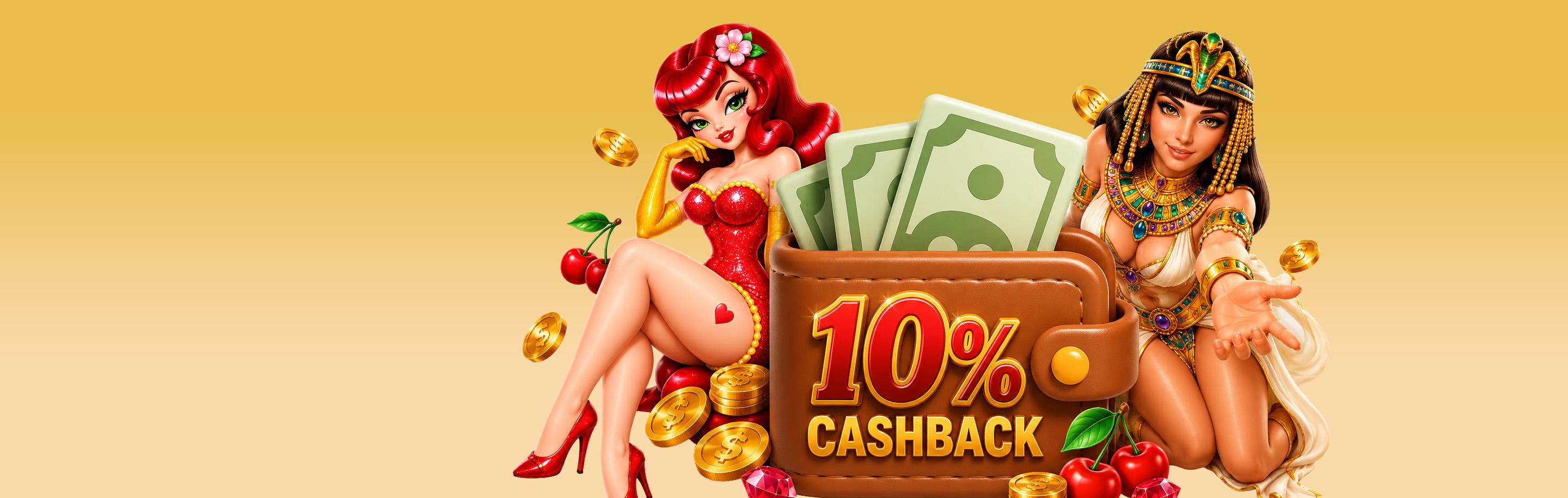 10% Cashback on Us Every Week!